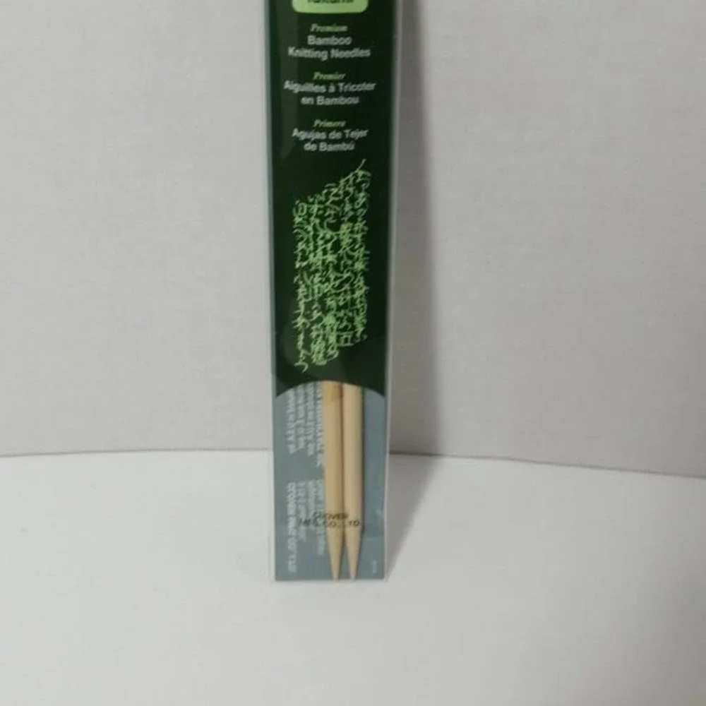 Clover Takumi Bamboo Knitting Needles US 10 9inch